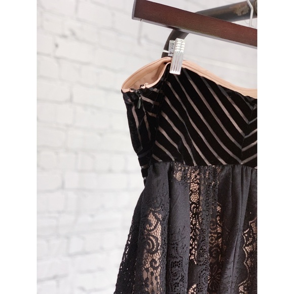 SOLD $168 FREE PEOPLE Dark Fairy Velvet Midi Dress - Picture 7 of 8
